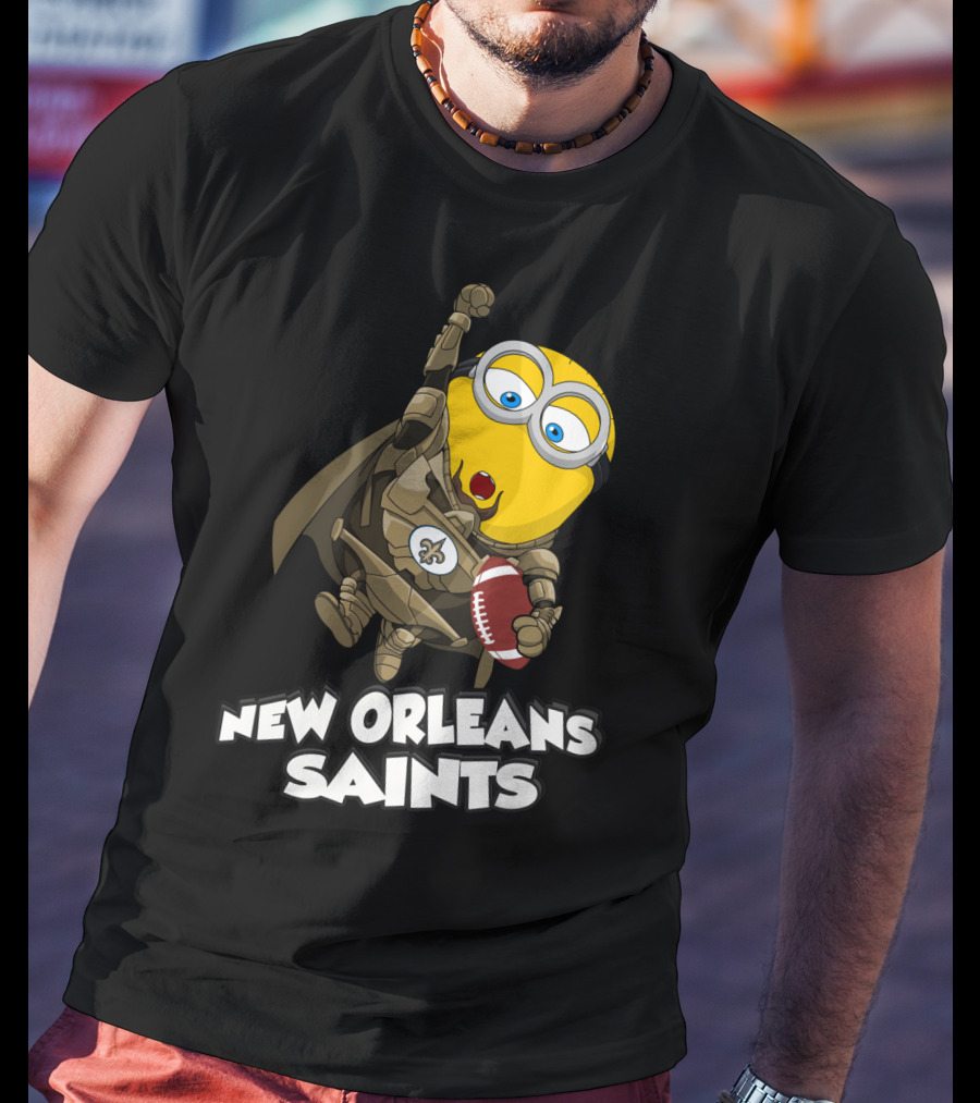 New Orleans Saints Minion Football Hero T-Shirt