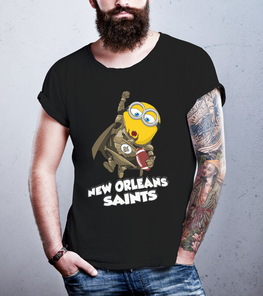 New Orleans Saints Minion Football Hero T-Shirt