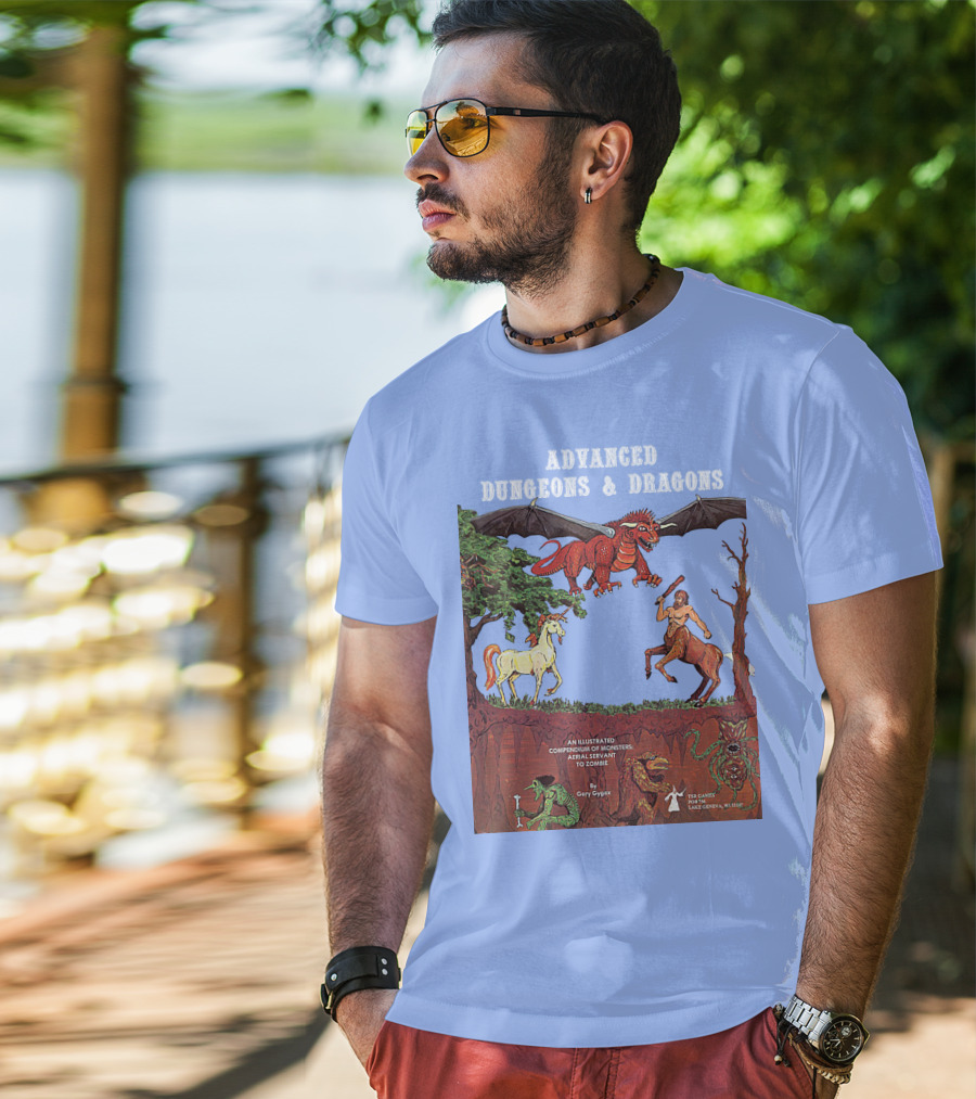 Advanced Dungeons And Dragons An Illustrated Compendium Of Monsters T-Shirt