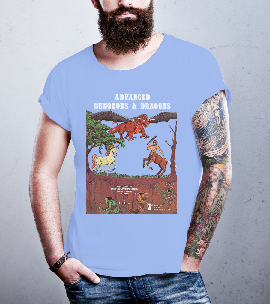 Advanced Dungeons And Dragons An Illustrated Compendium Of Monsters T-Shirt