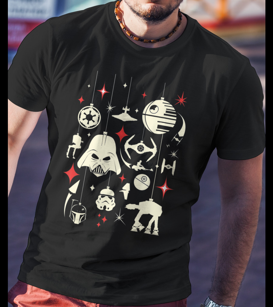 Star Wars Galactic Holiday Ornaments Collection T-Shirt