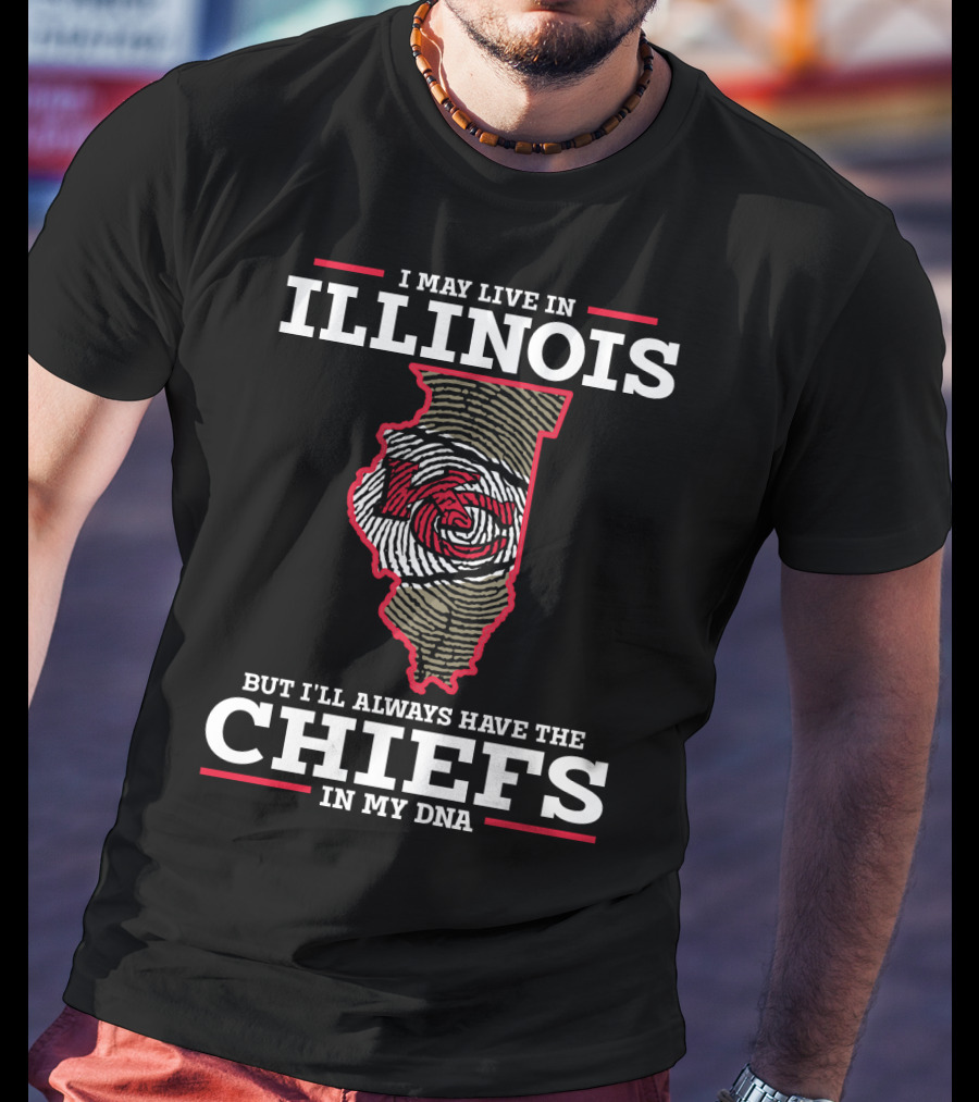 Illinois Chiefs IN My Dna T-Shirt
