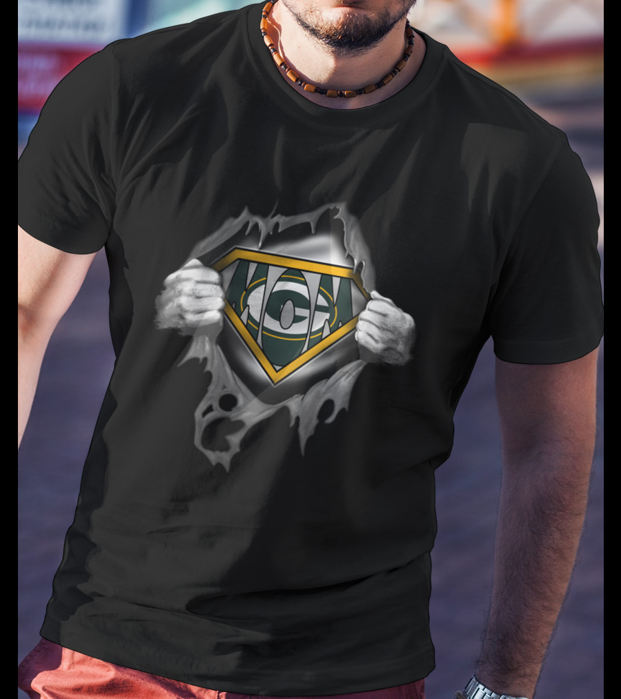Super Mom Packers Shield Opening T-Shirt