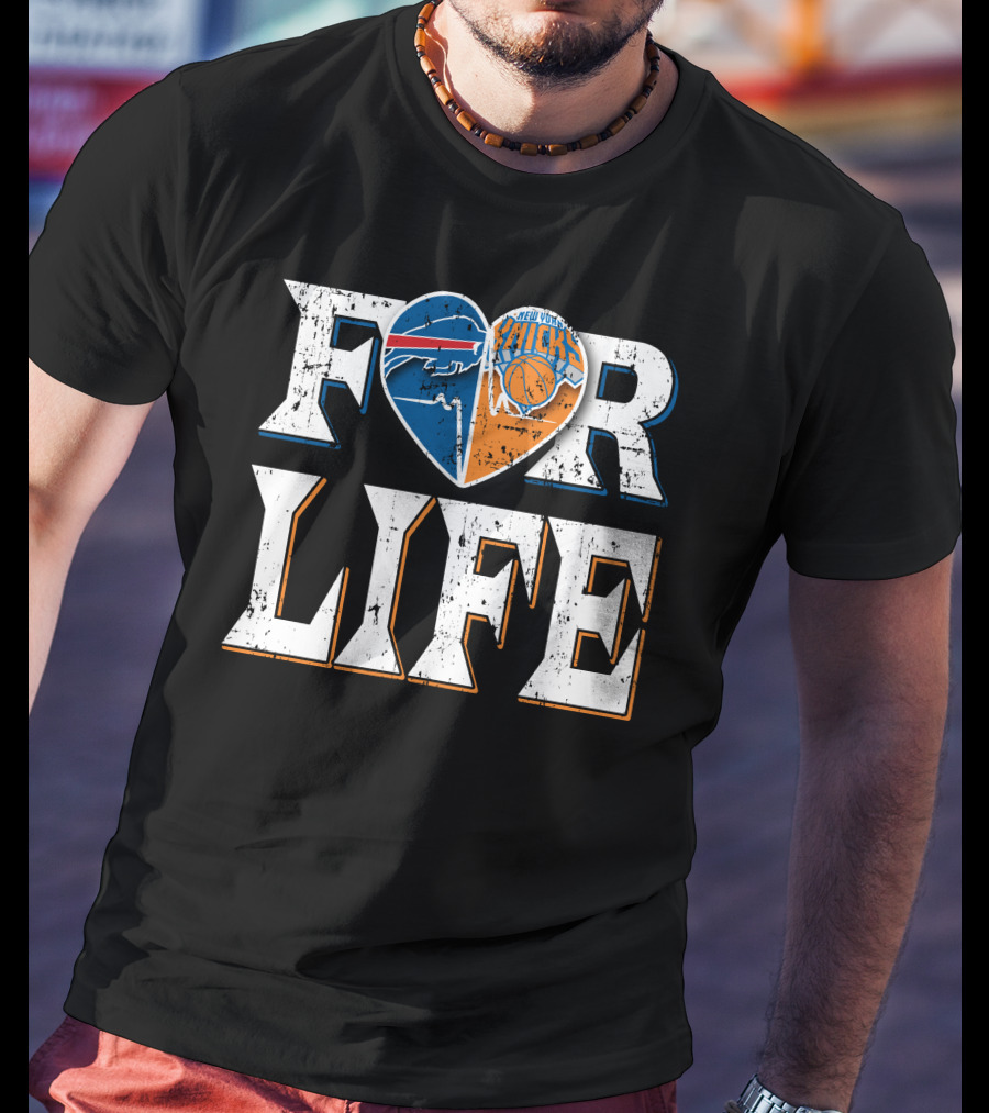 For Life Bills Knicks T-Shirt