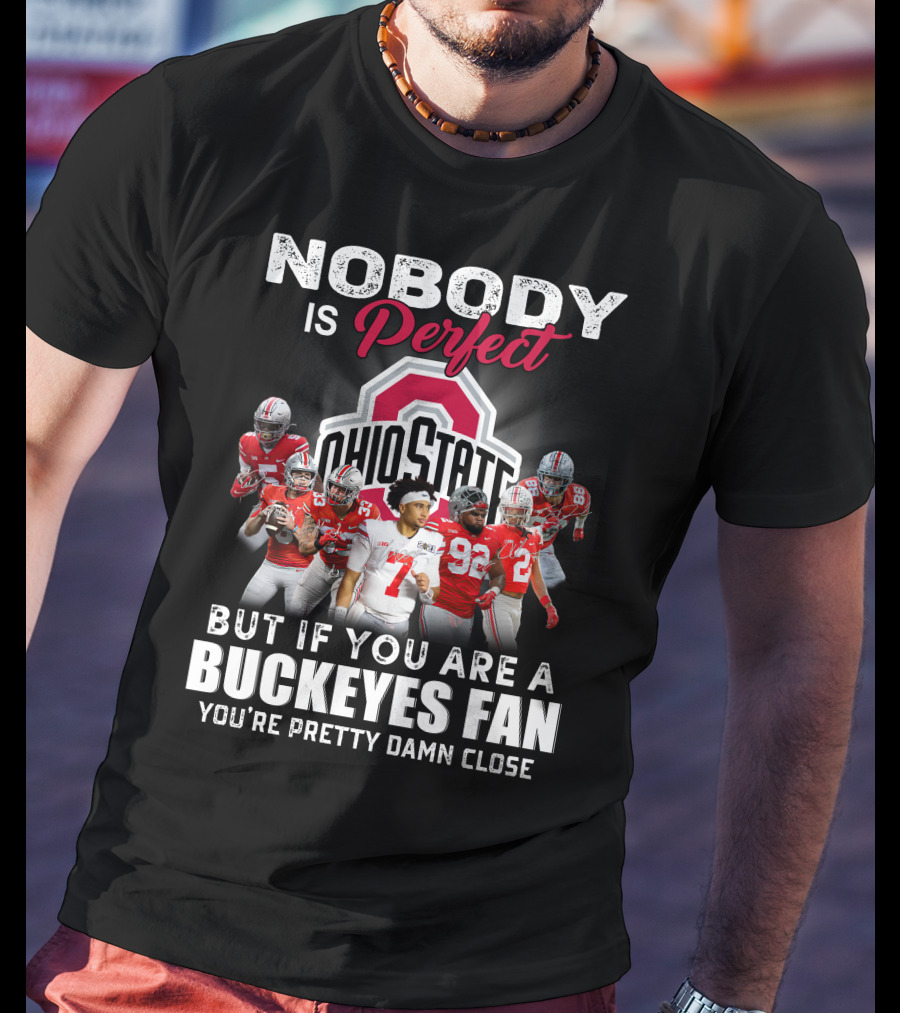 Ohio State Buckeyes Perfect Football Team Players T-Shirt