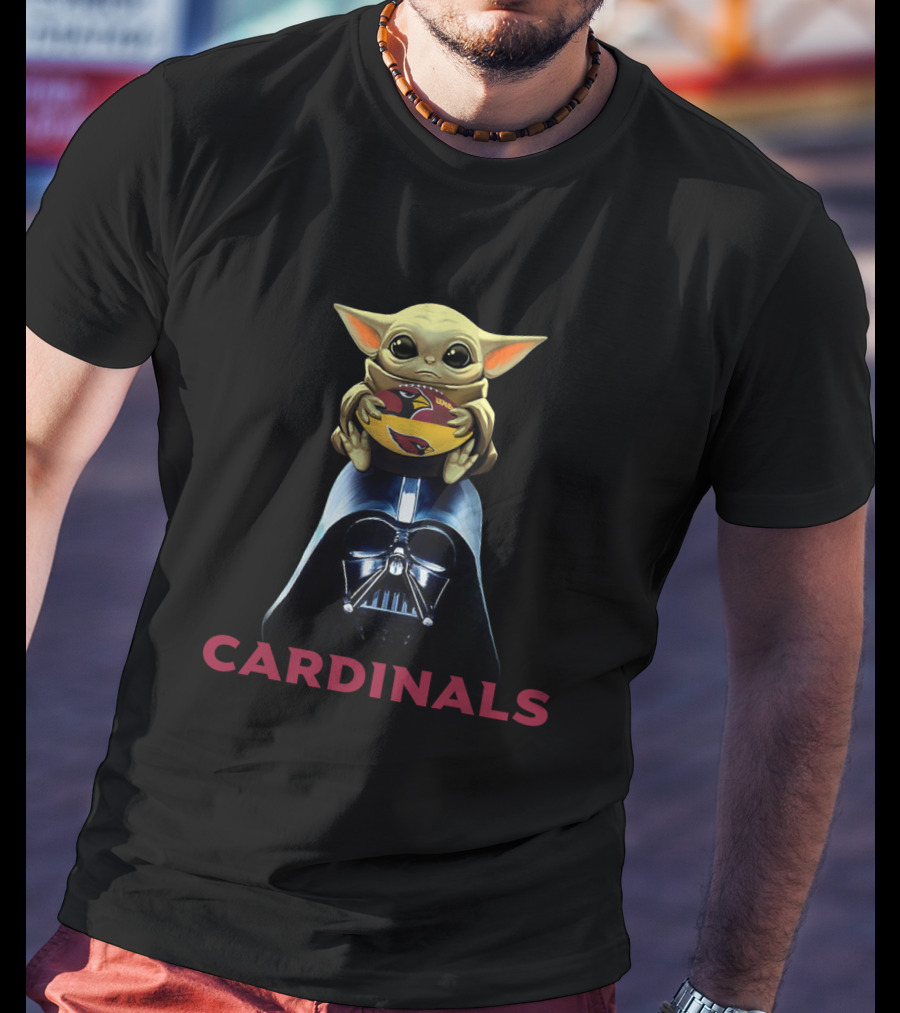 Nfl Ac Cardinals Baby Alien Dark Helmet T-Shirt