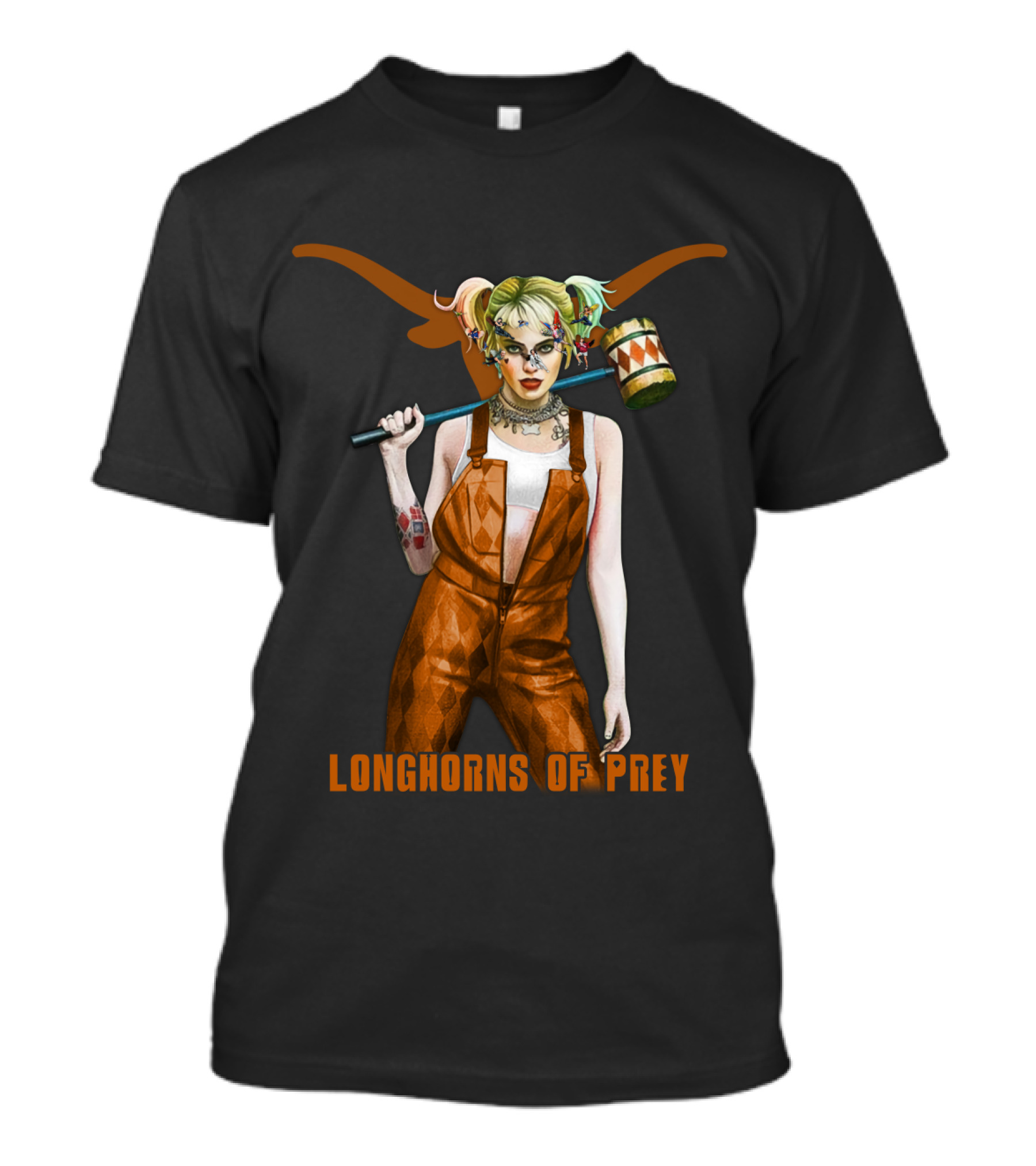 Longhorns Of Prey Dh 19 Ncaa Tl T-Shirt