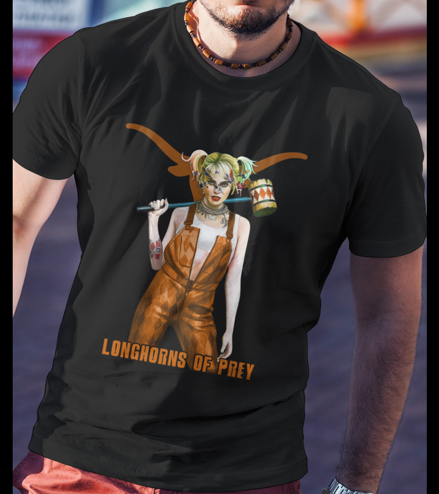 Longhorns Of Prey Dh 19 Ncaa Tl T-Shirt