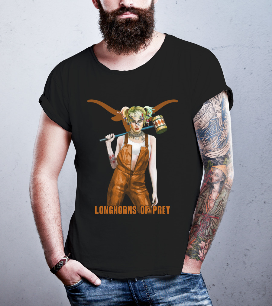 Longhorns Of Prey Dh 19 Ncaa Tl T-Shirt