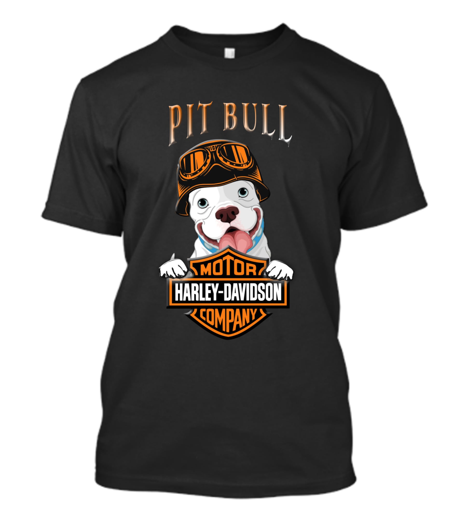 Pit Bull Harley Davidson Motor Company T-Shirt