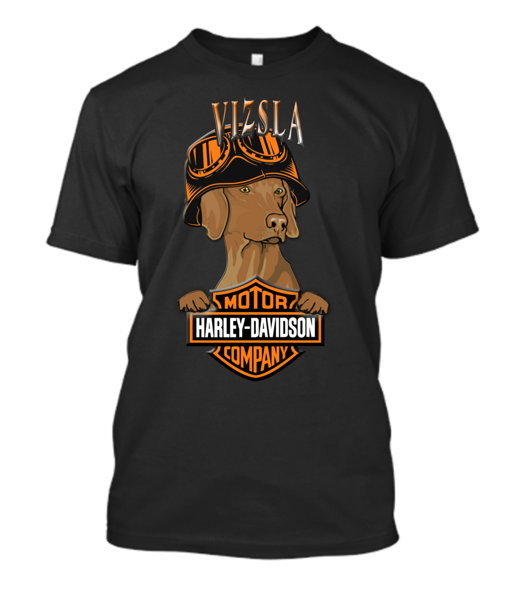 Harley Davidson Vizsla Motorcycle Company T-Shirt