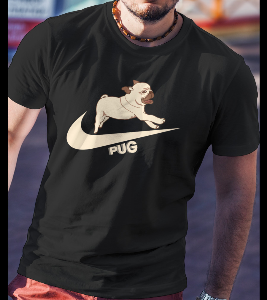 Pug Nike Logo Style T-Shirt