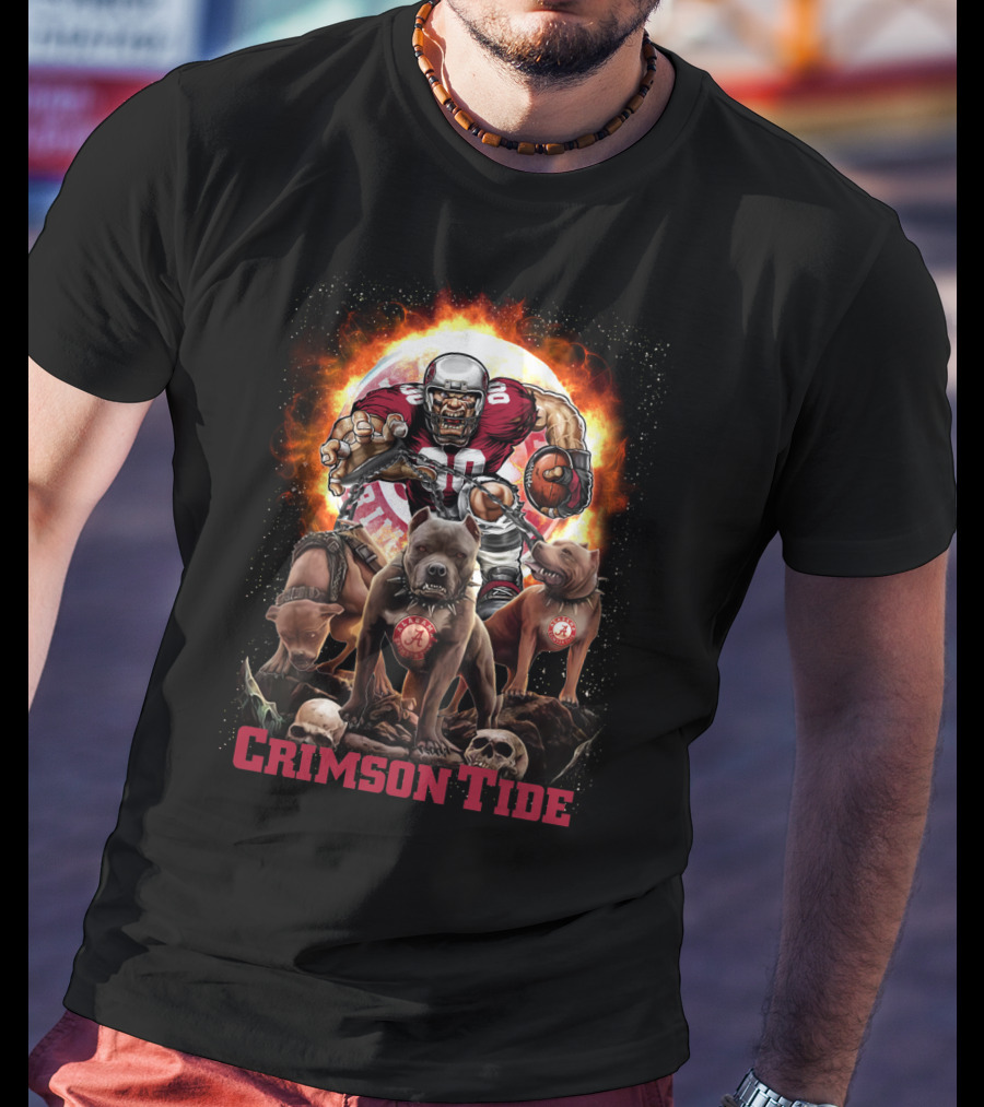Alabama Crimson Tide Football And Bulldogs T-Shirt