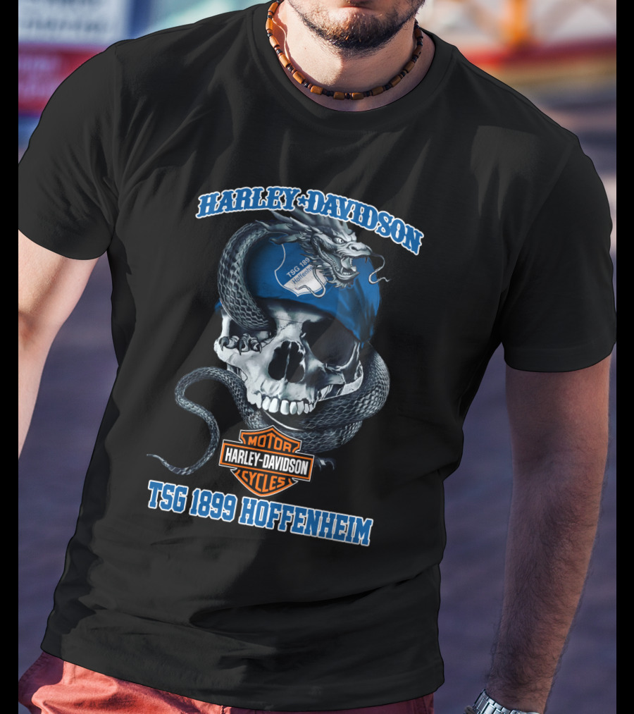 Harley Davidson Tsg 1899 Hoffenheim Motor Cycles T-Shirt