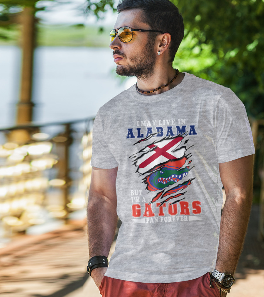 Alabama Resident Loyal Gators Fan Forever T-Shirt