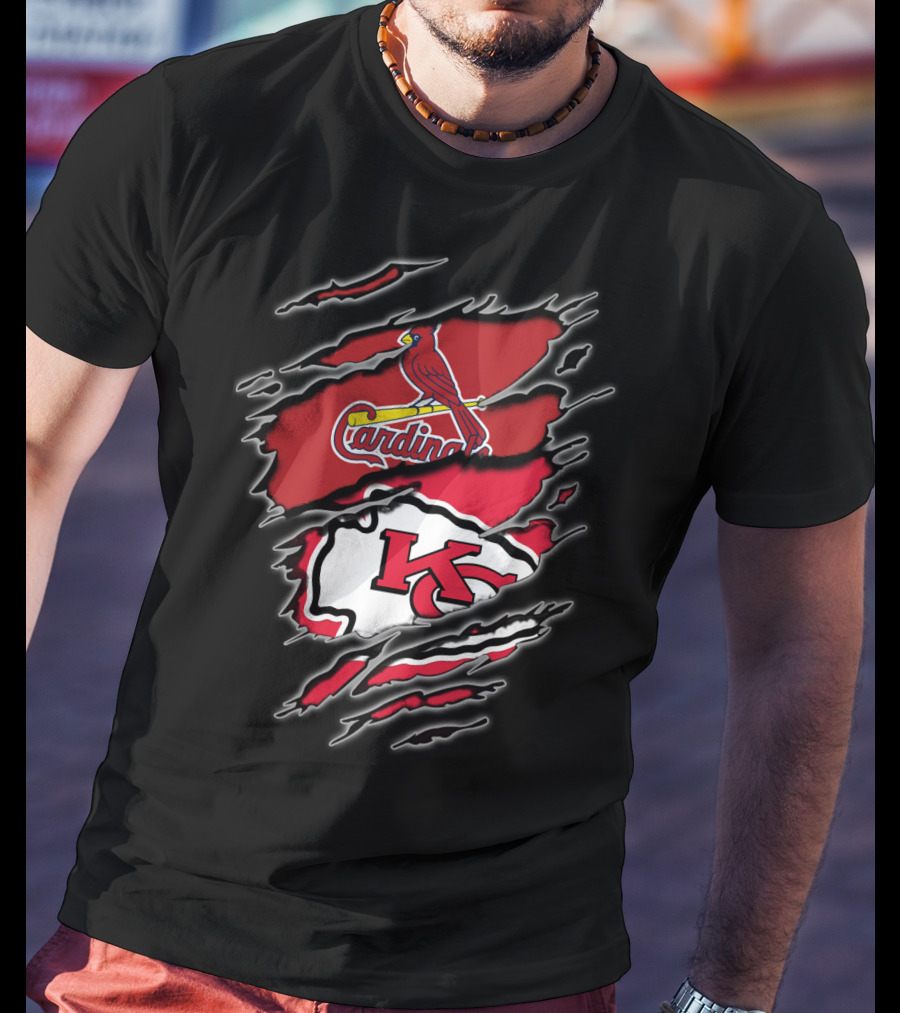 Cardinals Chiefs Fan Gear T-Shirt