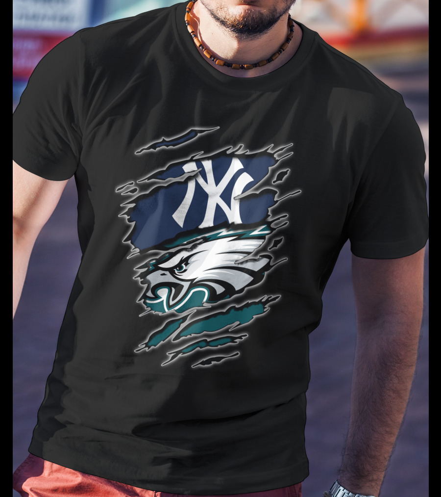 Yankees Eagles Fusion Fan Gear T-Shirt