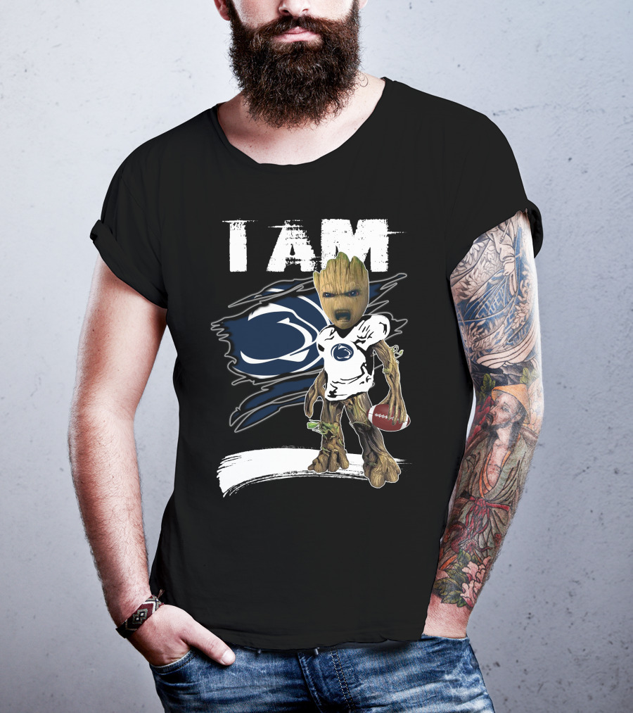 I Am Penn State Groot Football Fan T-Shirt