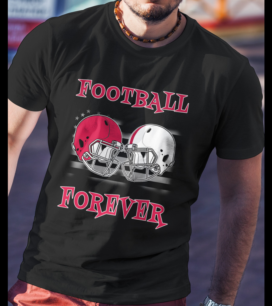 Football Forever Helmet Rivalry T-Shirt