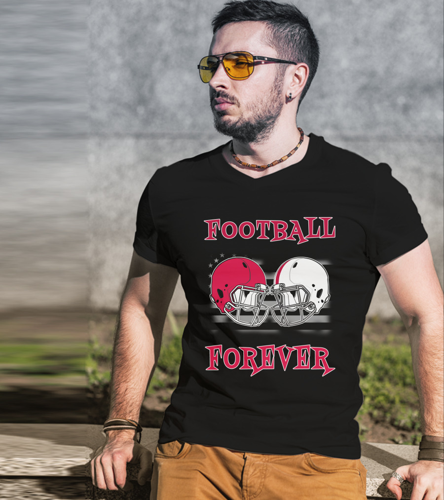 Football Forever Helmet Rivalry T-Shirt