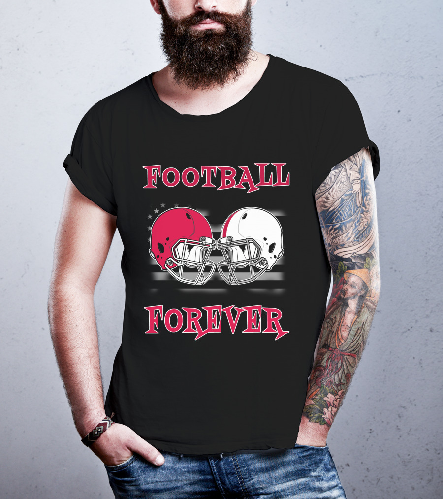 Football Forever Helmet Rivalry T-Shirt