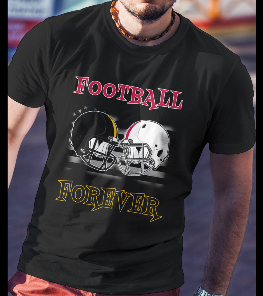 Football Forever Helmet Showdown T-Shirt
