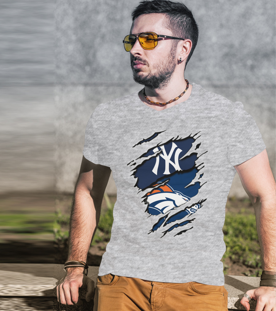Broncos Yankees T-Shirt