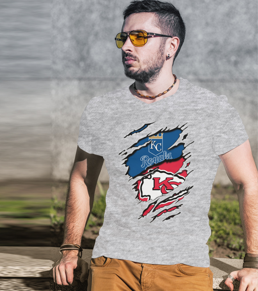 KC Chiefs Royals Combined T-Shirt