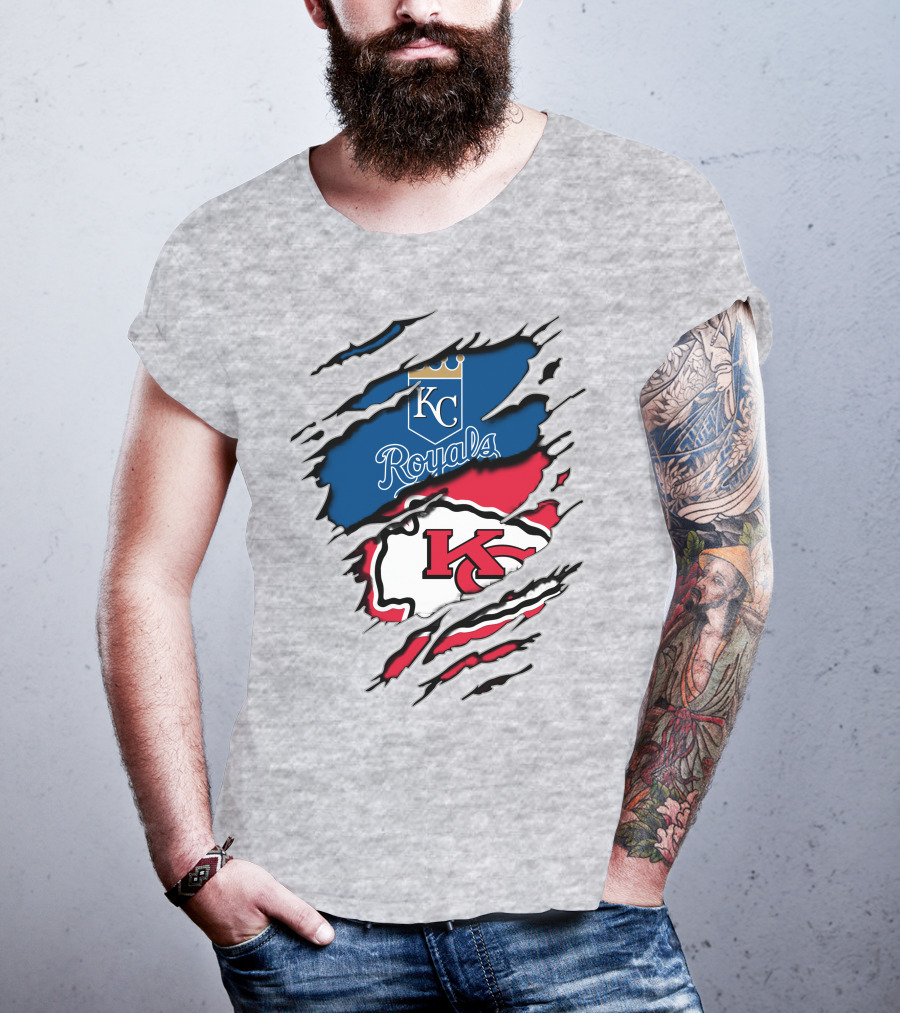 KC Chiefs Royals Combined T-Shirt