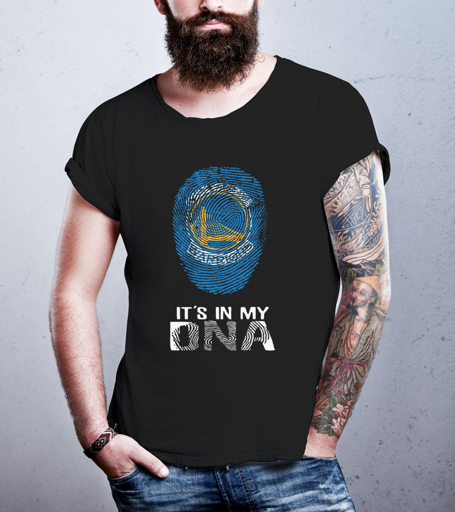 Golden State Warriors It's In My DNA Fingerprint T-Shirt
