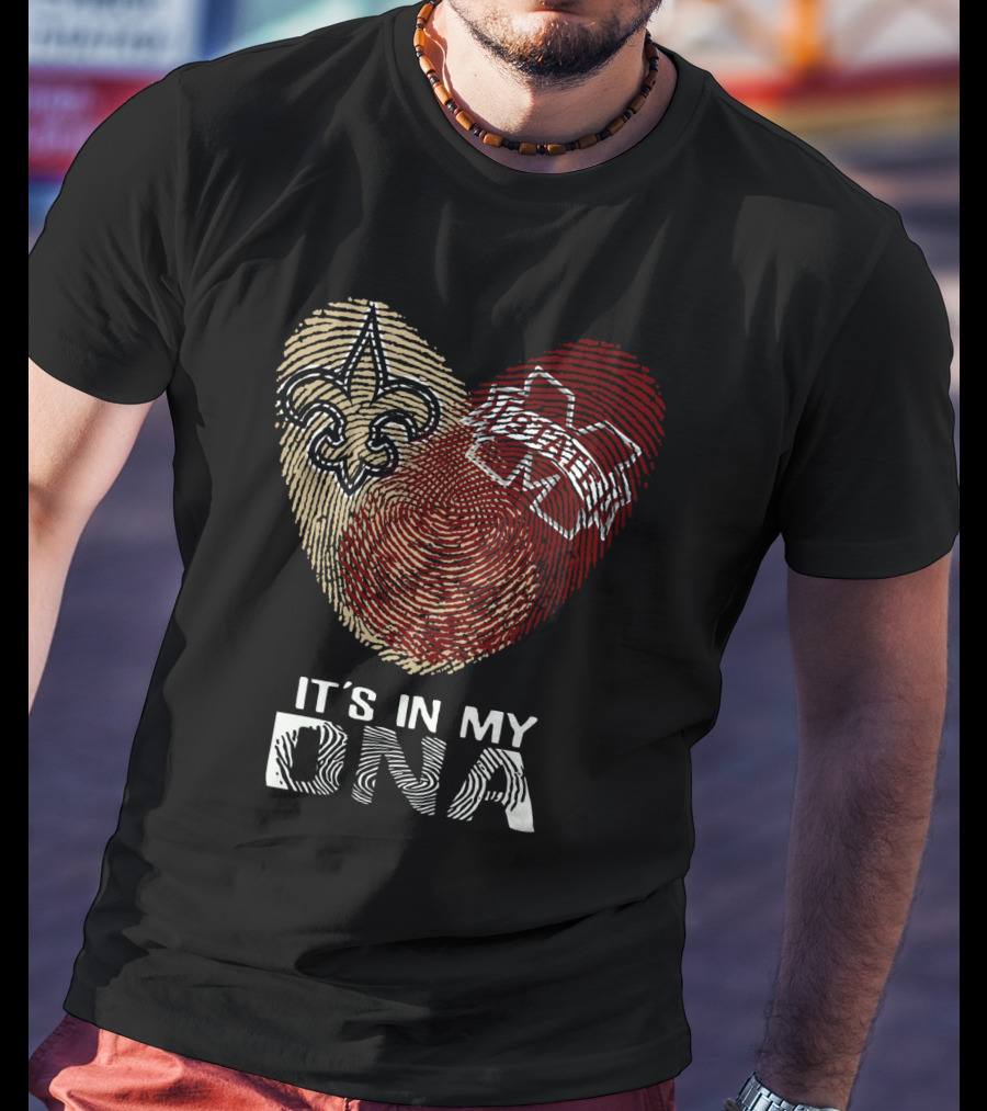 Saints Mississippi State It's In My DNA T-Shirt