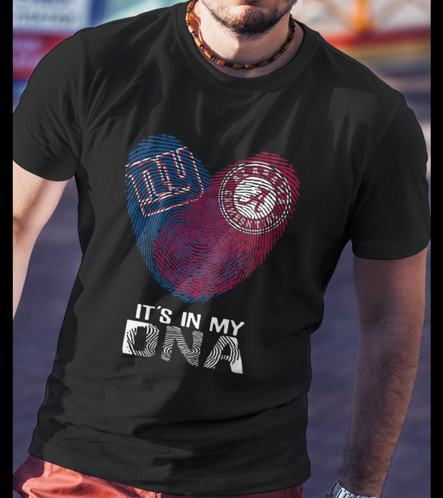 Giants Alabama Crimson Tide It's In My DNA T-Shirt