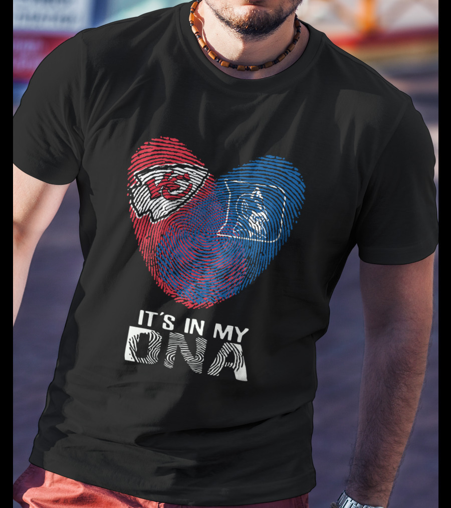 Chiefs Duke Heart It's In My DNA T-Shirt
