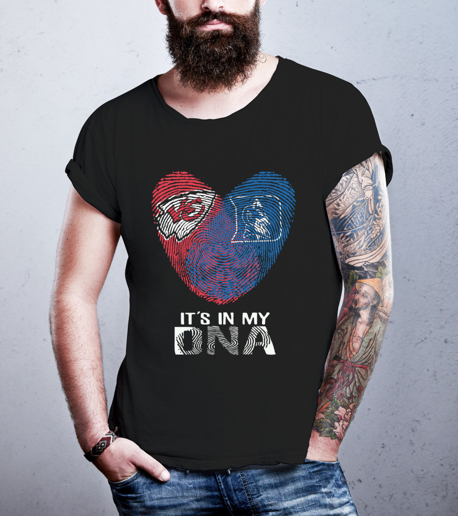 Chiefs Duke Heart It's In My DNA T-Shirt