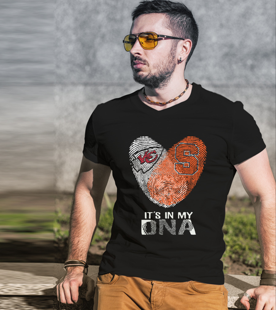 Chiefs Syracuse Heart It's In My DNA T-Shirt