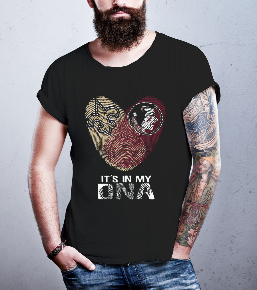 New Orleans Saints Seminoles It's In My DNA T-Shirt