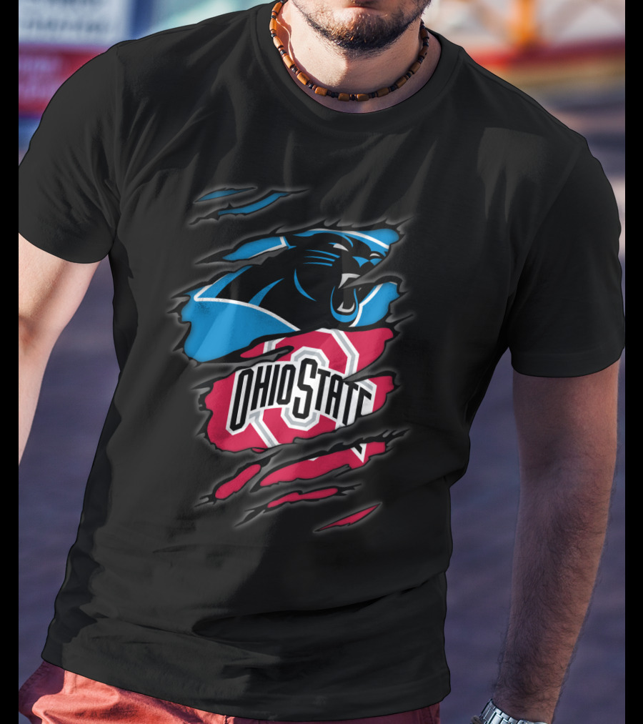 Panthers Ohio State Buckeye Fan Crossover T-Shirt