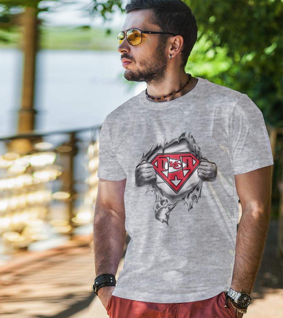 Superhero Kansas City Chiefs T-Shirt