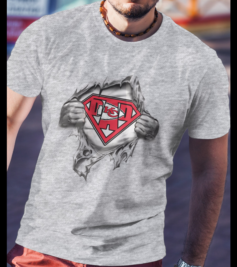 Superhero Kansas City Chiefs T-Shirt