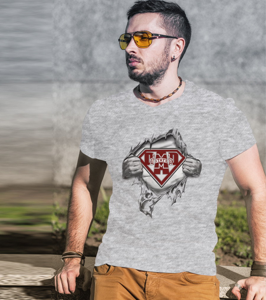 MS State Bulldogs Super Symbol T-Shirt