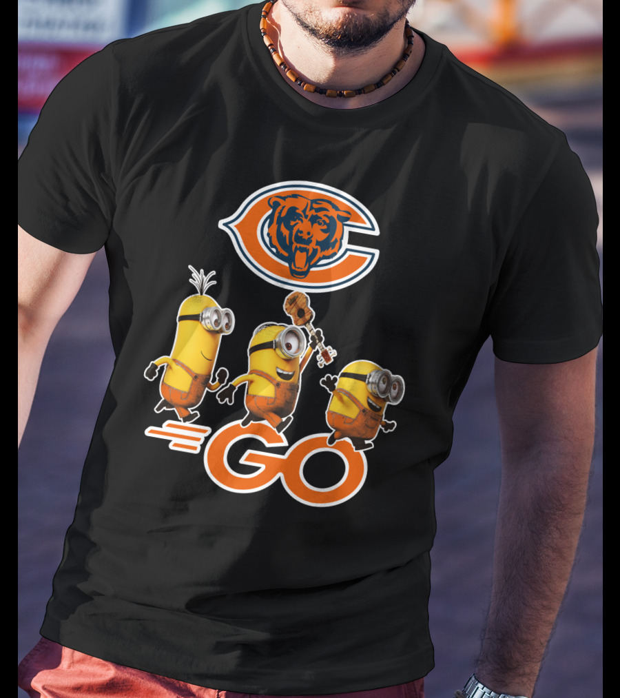 Chicago Bears Minions Go T-Shirt