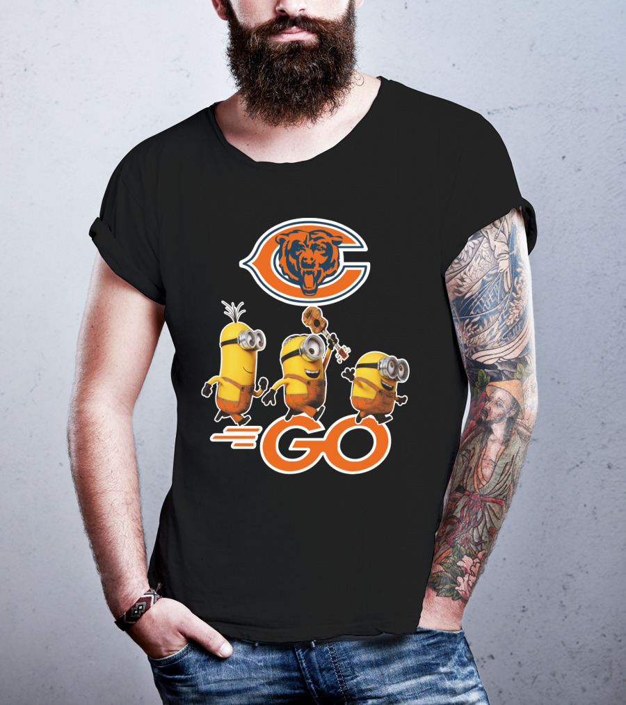 Chicago Bears Minions Go T-Shirt