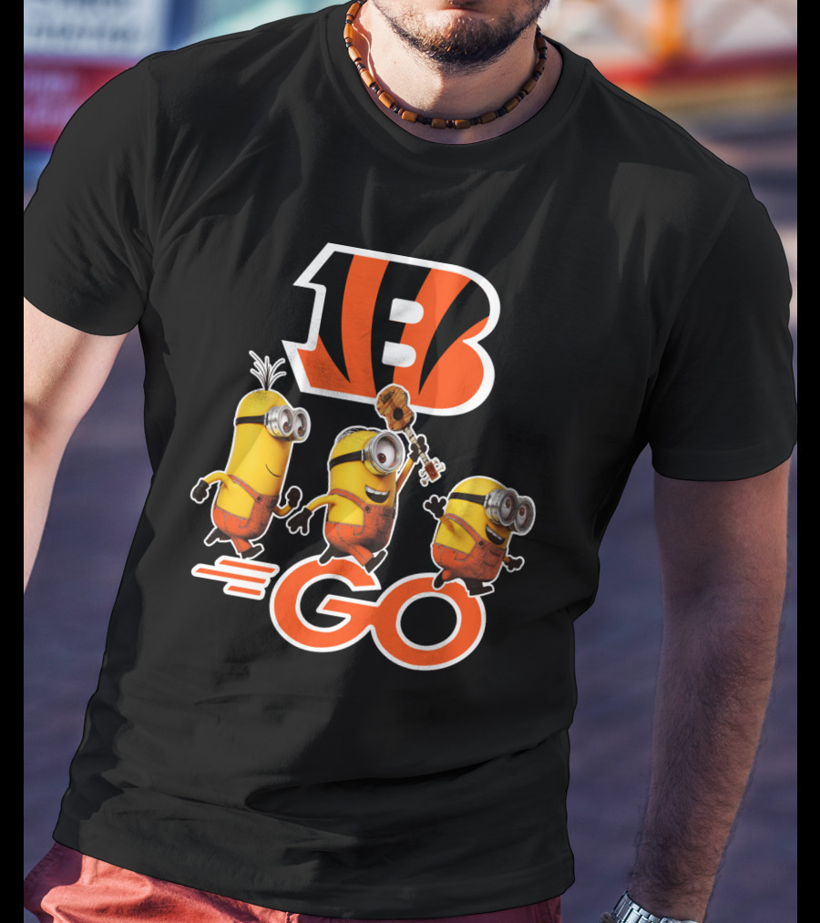Bengals Minions Go T-Shirt