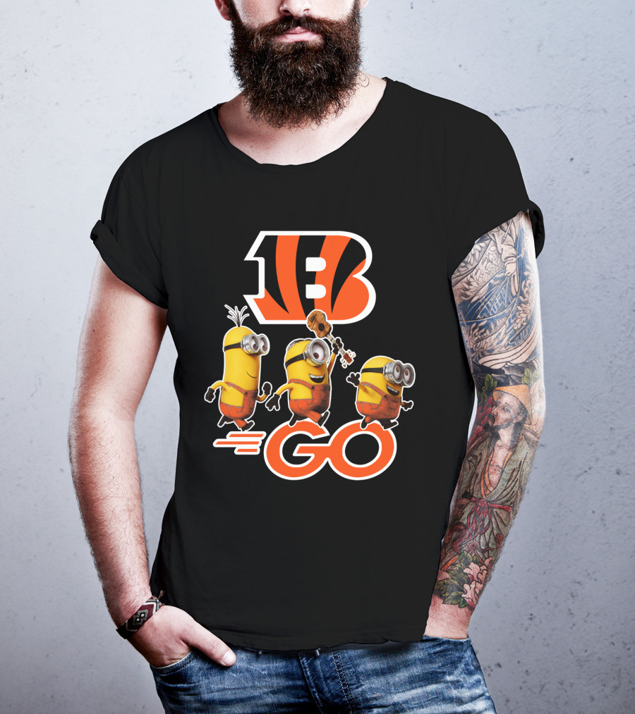 Bengals Minions Go T-Shirt