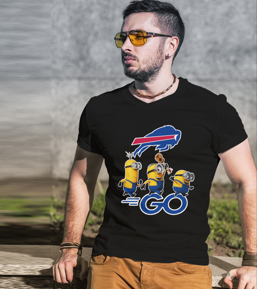 Buffalo Bills Minions Go T-Shirt