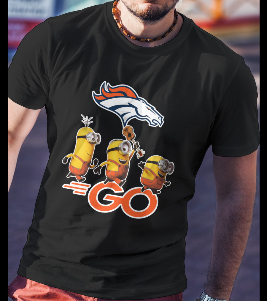 Broncos Minions Go T-Shirt