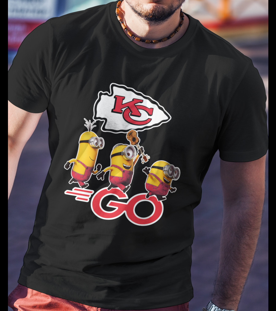 Kansas City Chiefs Minions Go T-Shirt