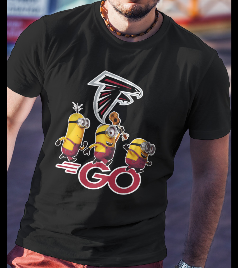 Falcons Logo Minions Go T-Shirt