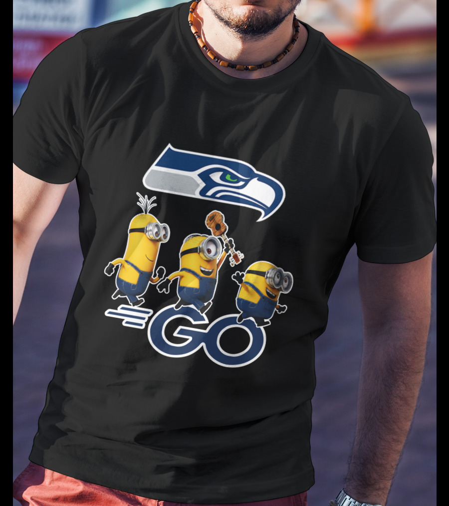 Seahawks Go Minions Bash T-Shirt