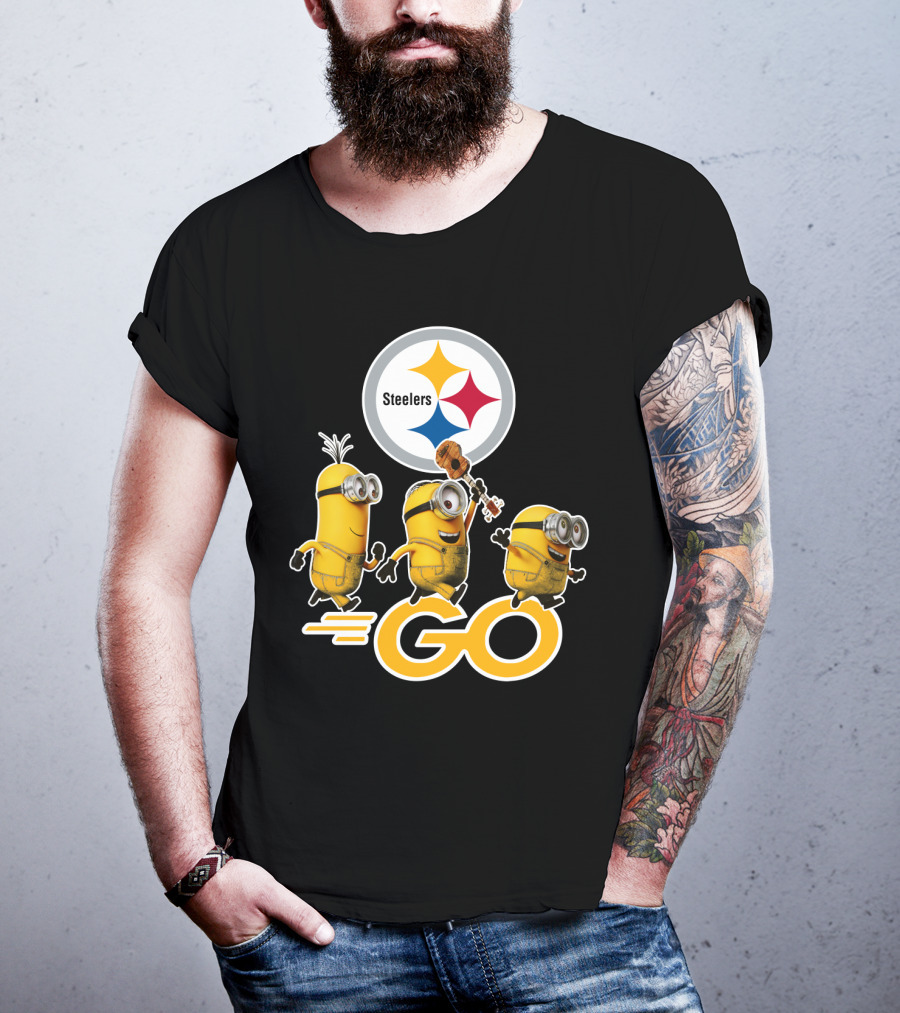 Steelers Minions Go T-Shirt